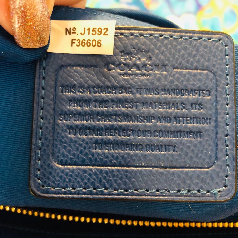 ❤️SOLD❤️Authentic COACH CHRISTI large purse - Picture 7 of 8